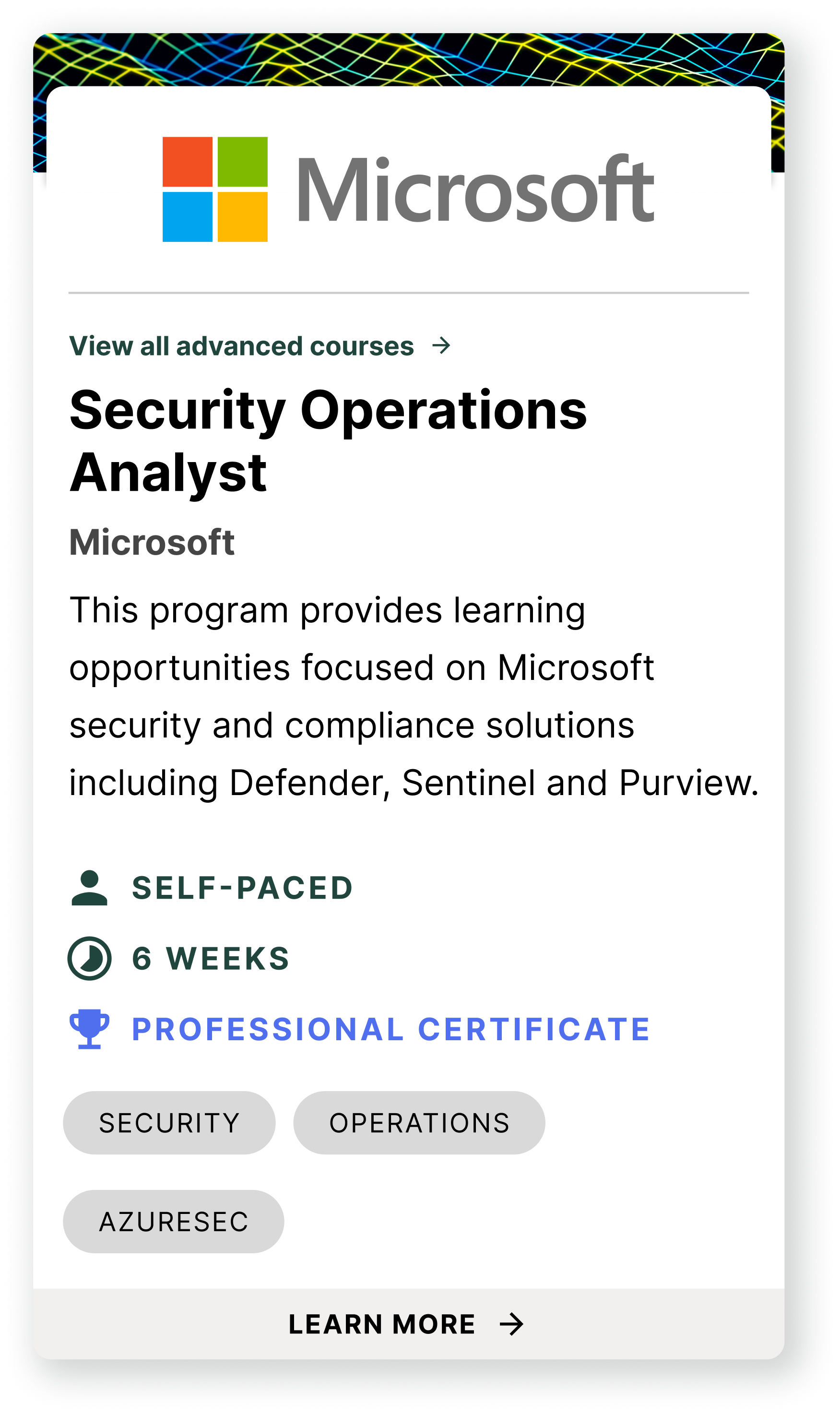 Security Operations Analyst