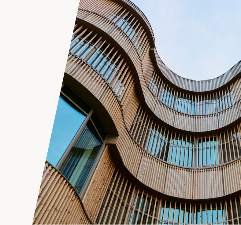 Team collaborating in an office